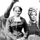 L-R, Kanye West, Harriet Tubman, Lauryn Hill, Nicki Minaj